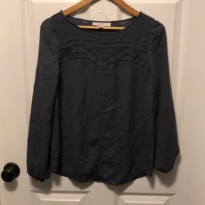 Dark grey blouse